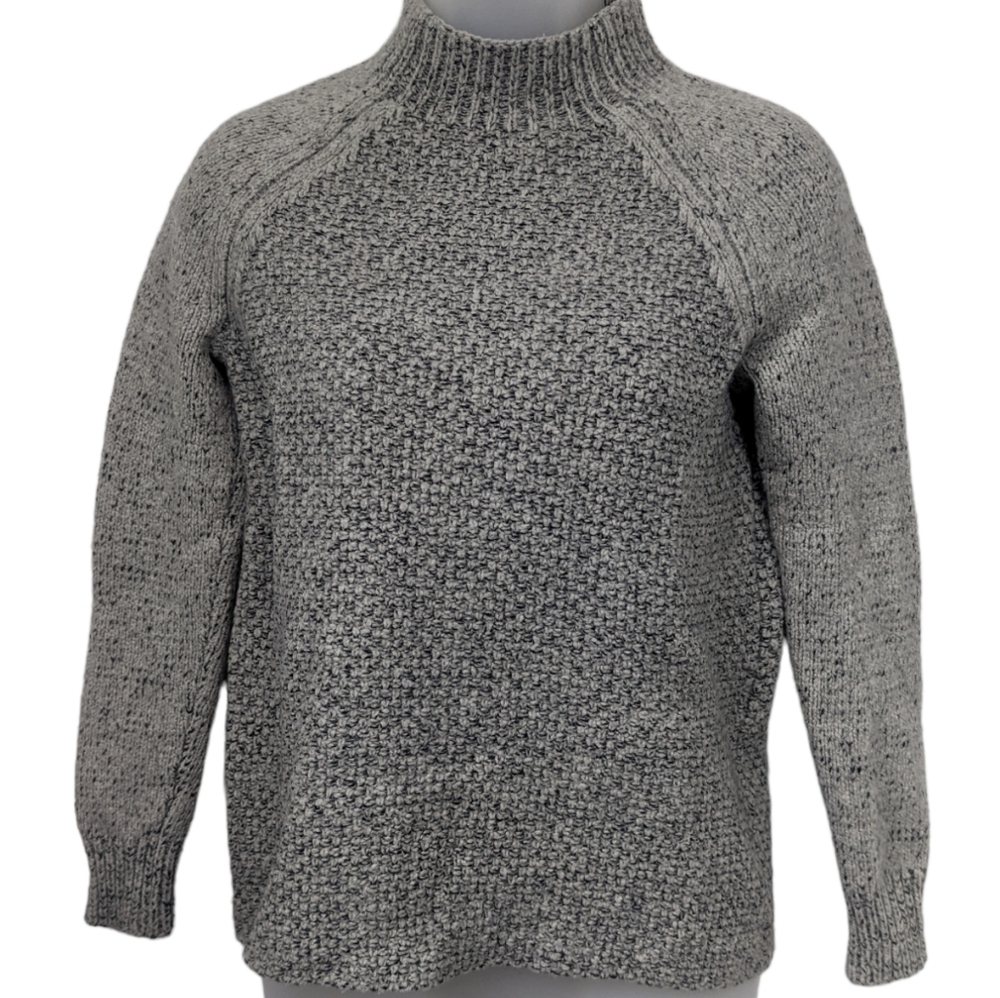 Vince Mock Turtleneck Wool/Silk/Cashmere Blend Sz XS